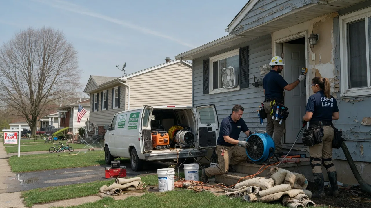 Flood Cleanup in Williamstown, PA near me