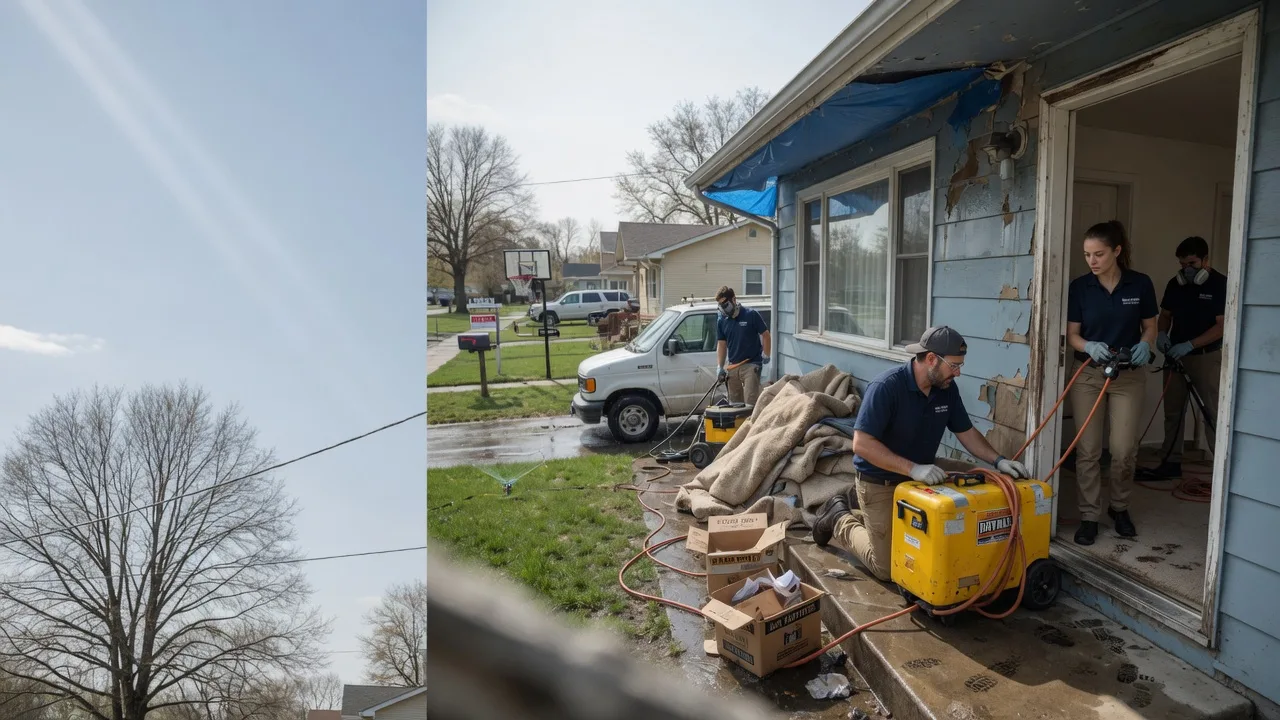 Basement Flood Cleanup in Williamstown, PA near me